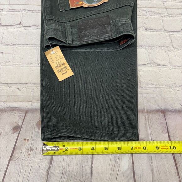 NWT Vintage Structure Men Relaxed Fit Jeans Size 34S 34x30 Denim Y2K C029 27 - Picture 9 of 16